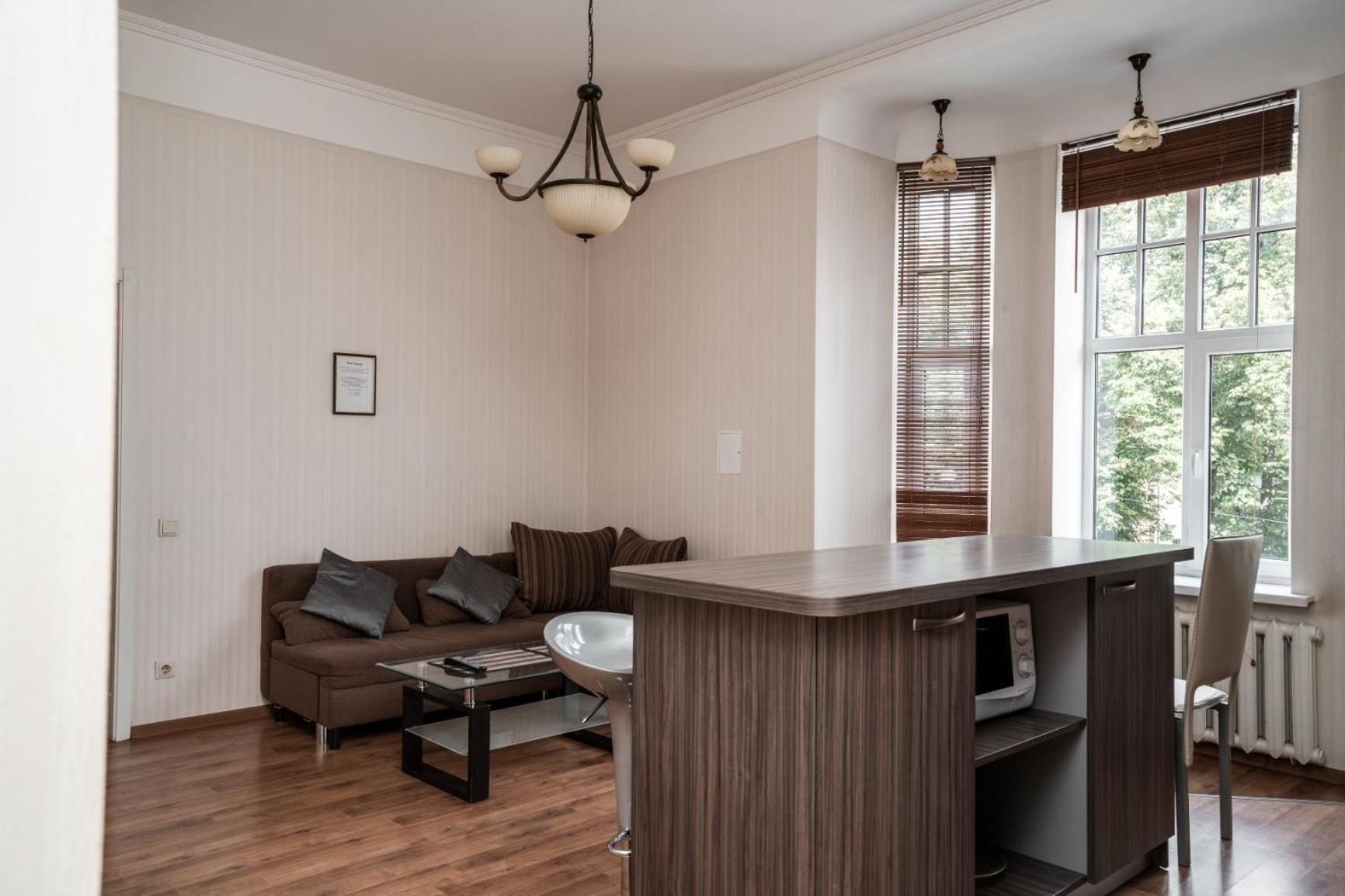 Lacplesa Central Apartments Riga Luaran gambar